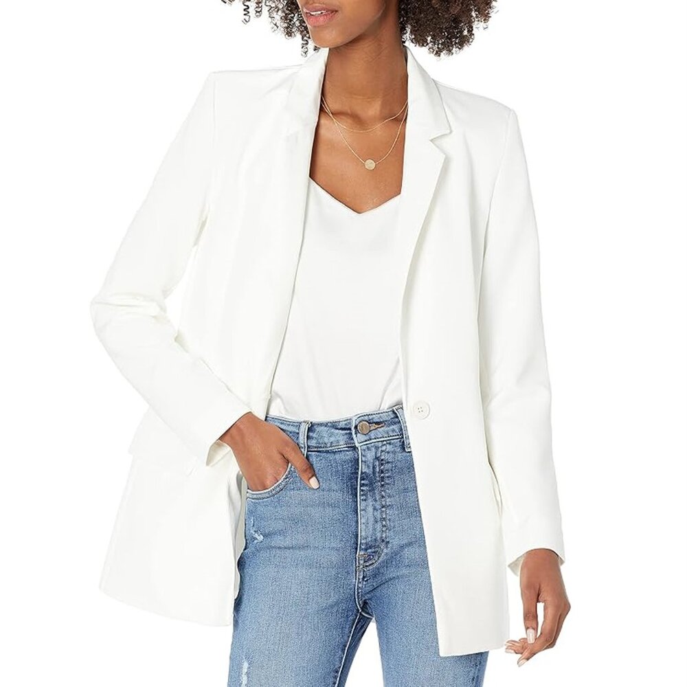 NWT The Drop Women's Blake Long Blazer size M